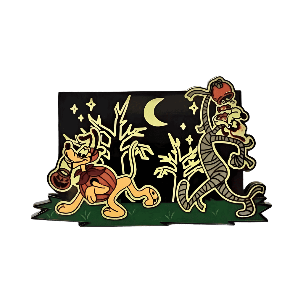 Pluto & Goofy Halloween Disney pin
