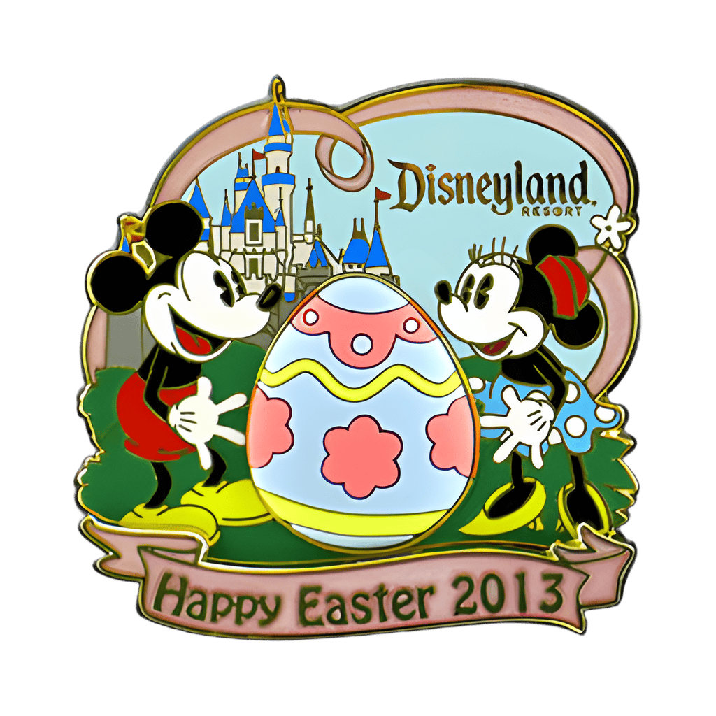 Happy Easter 2013 - Mickey & Minnie Disney pin