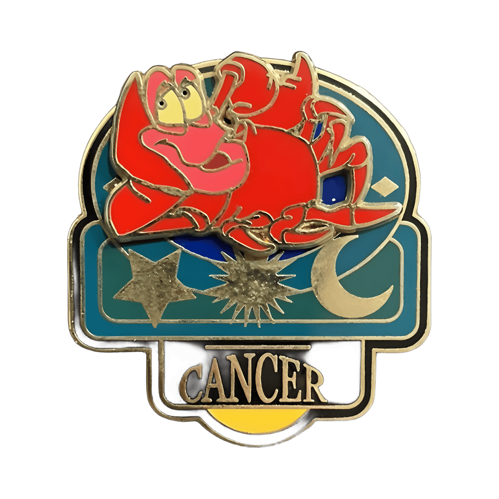 Sebastian (Cancer) Disney pin