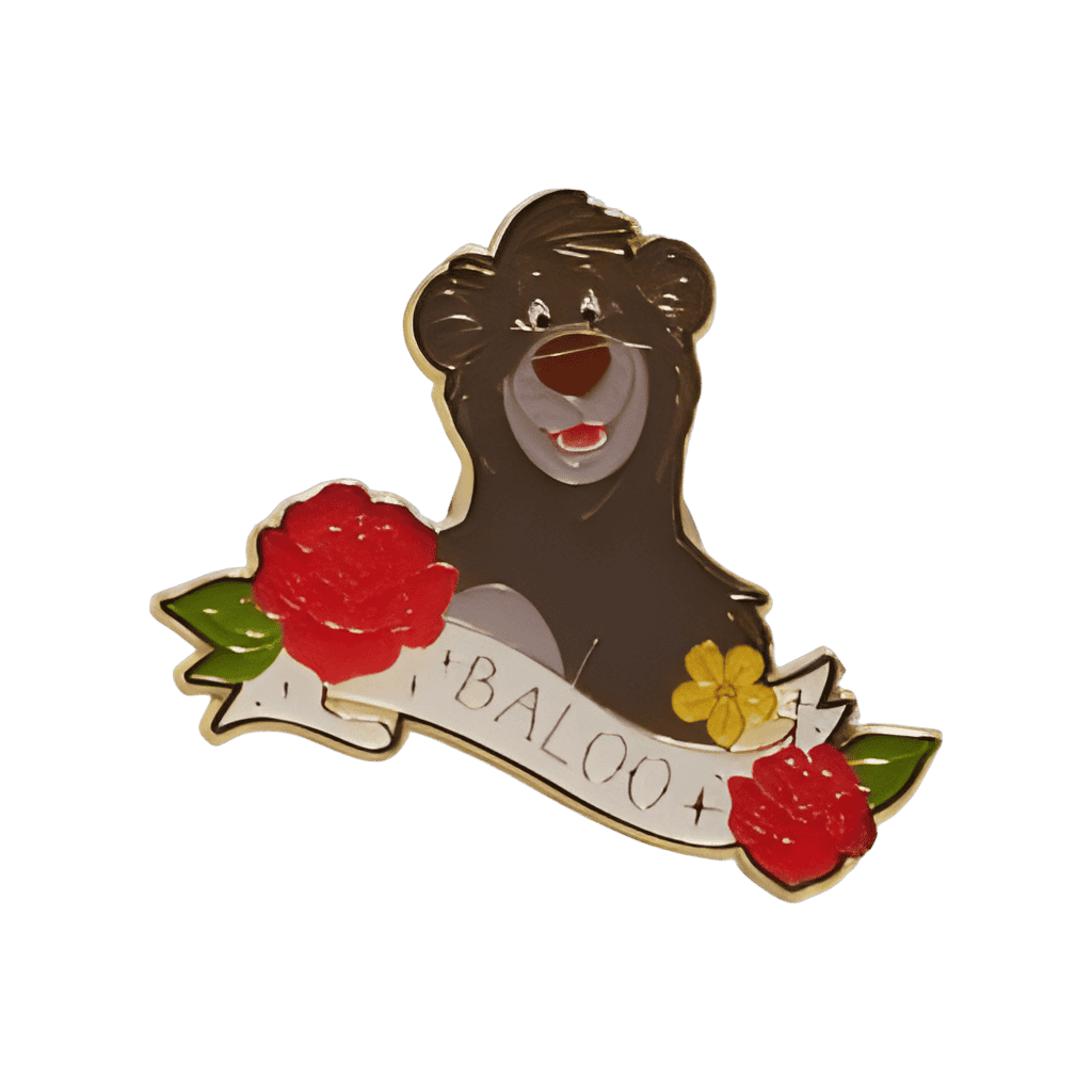 Baloo Tattoo Disney pin