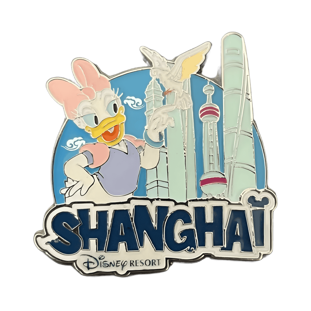 Daisy Shanghai City Skyline Disney pin