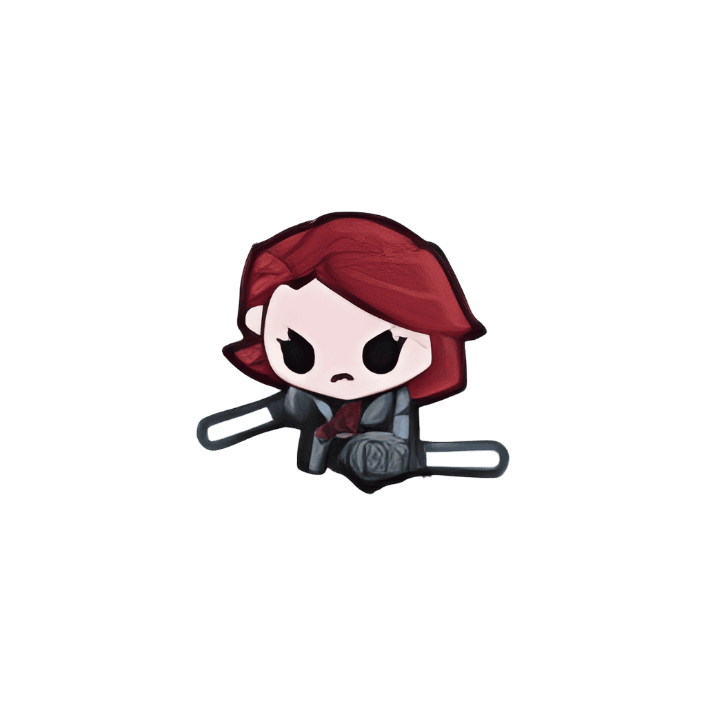 Black Widow Disney pin