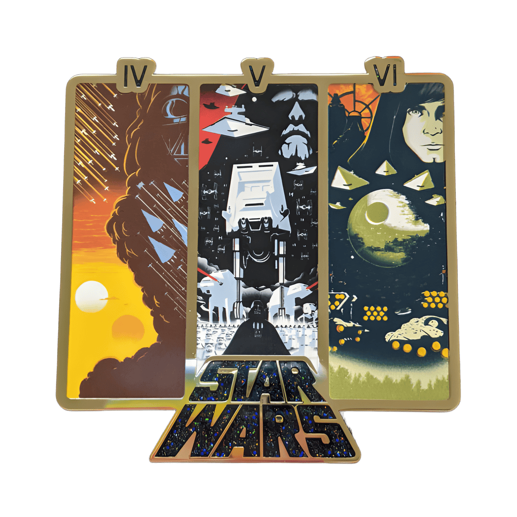 Episodes IV, V, & VI Disney pin