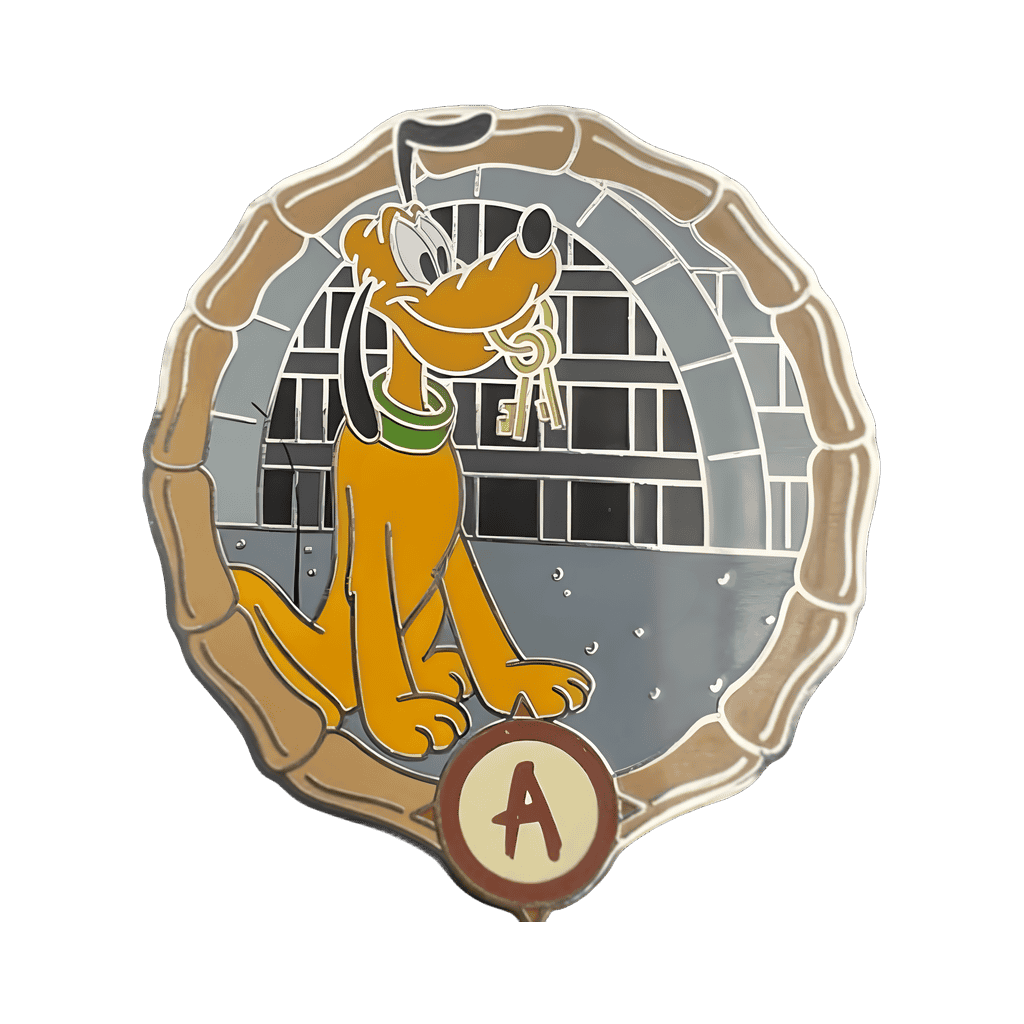 Pluto in Pirates of the Caribbean Disney pin