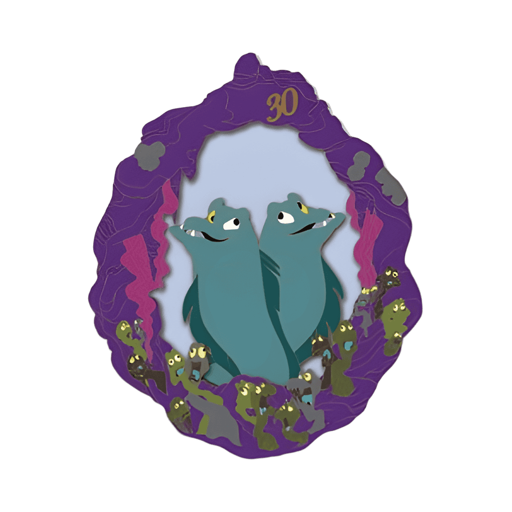 Flotsam and Jetsam Disney pin