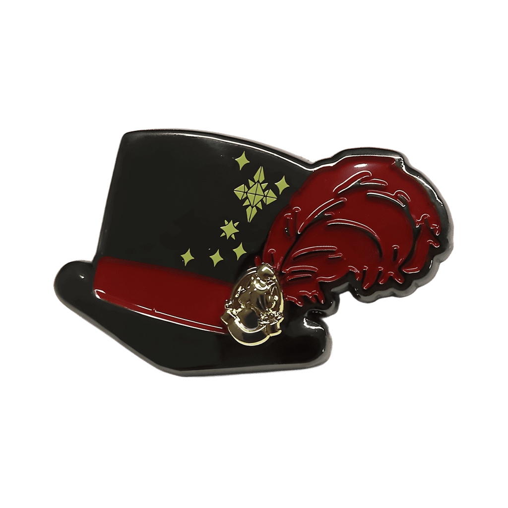 Kalim Al-Asim Playful Dress Feathered Top Hat Disney pin