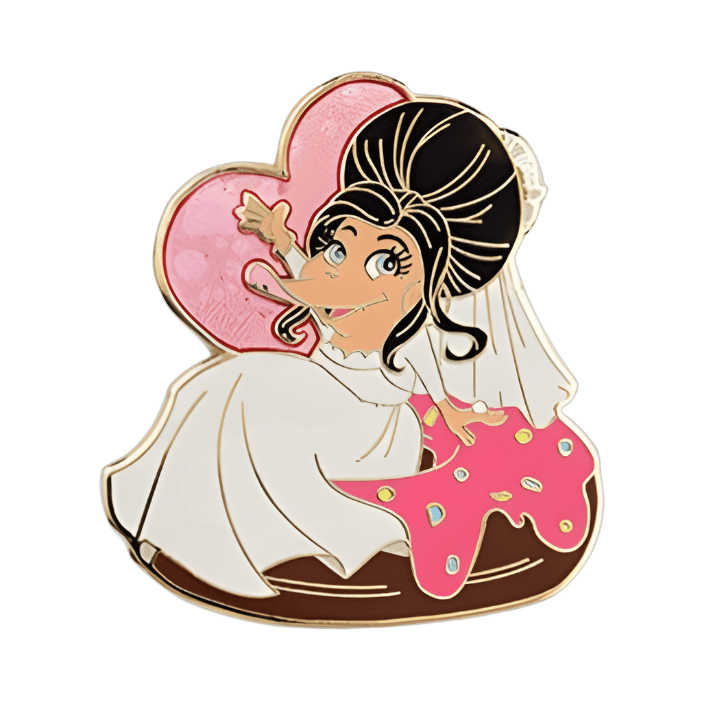 Fru Fru on Donut Disney pin