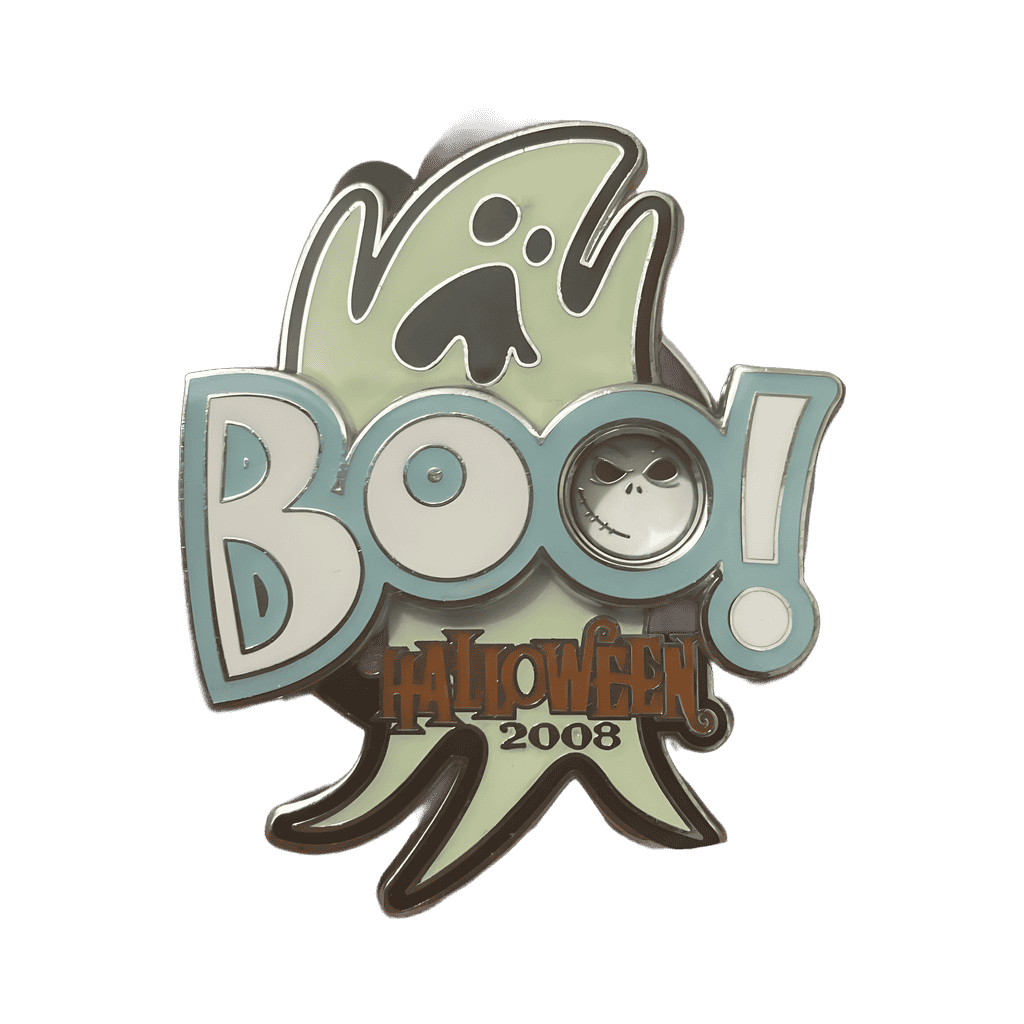 Boo! Spinner Disney pin
