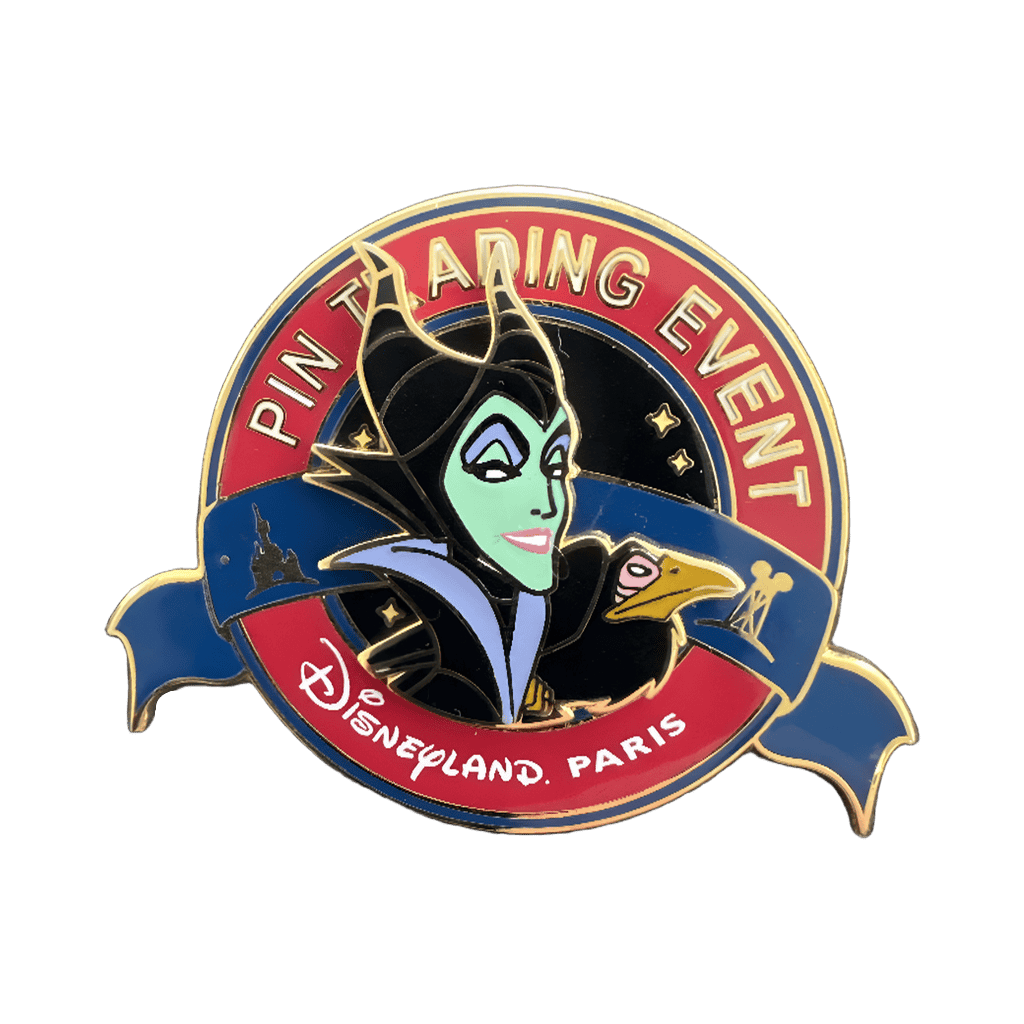 Maleficent Paris Pin Trading Event Disney pin