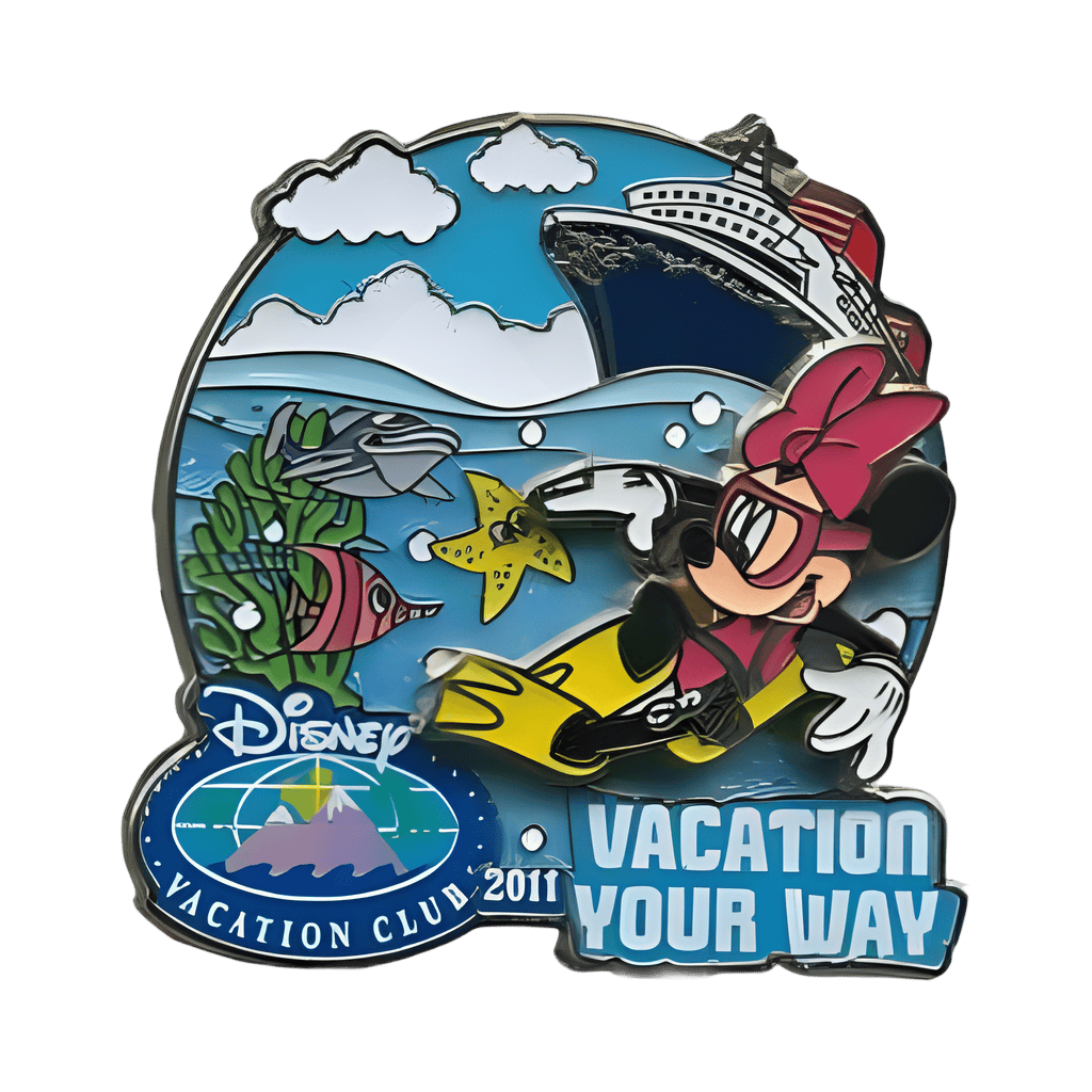 Minnie Scuba Diving by Disney Cruise Ship Disney pin