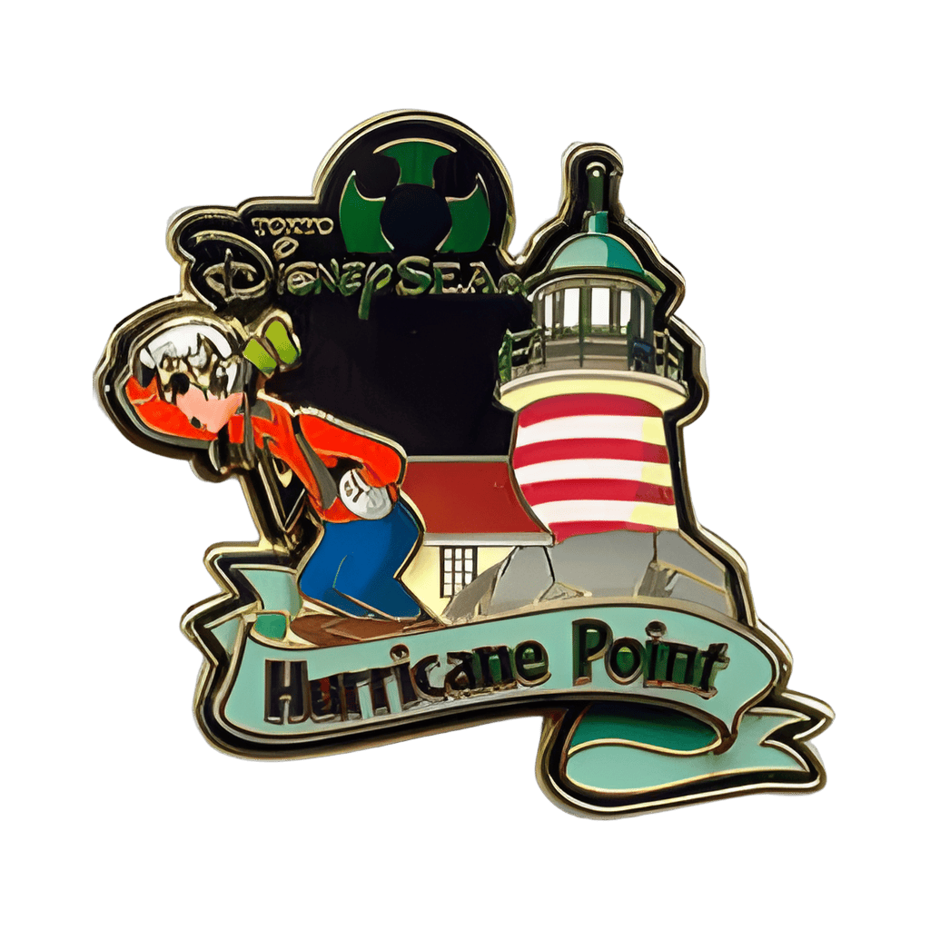 Hurricane Point Tokyo DisneySea Disney pin