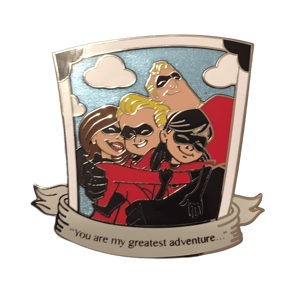 The Incredibles Family Disney pin