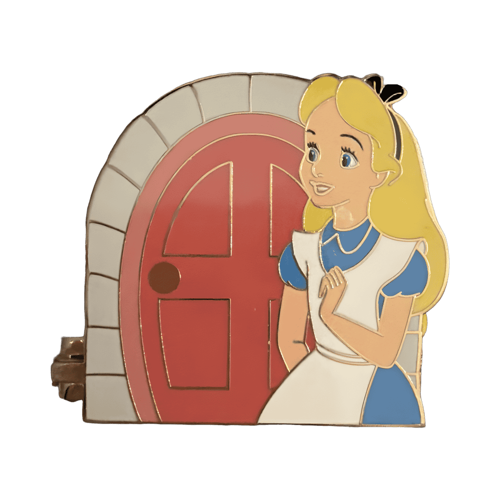 Alice and White Rabbit Disney pin