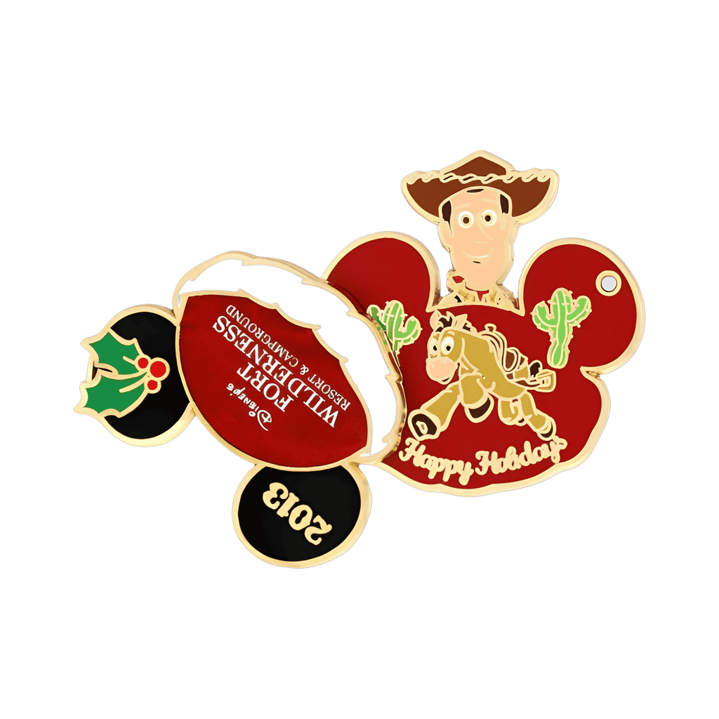 Fort Wilderness Resort & Campground - Woody Holiday Ears Disney pin
