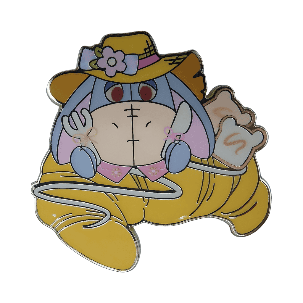 Eeyore in a Croissant Disney pin