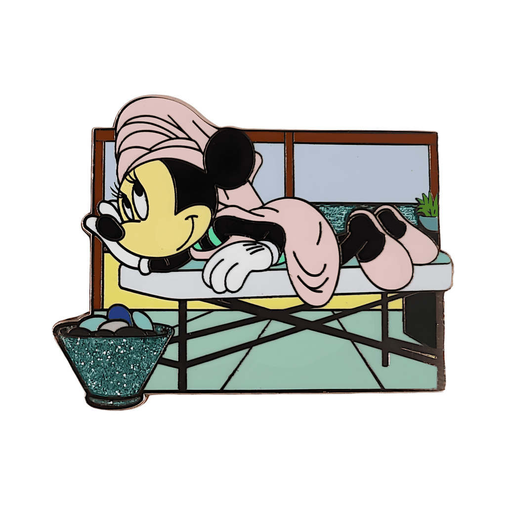 Minnie At The Spa Disney pin