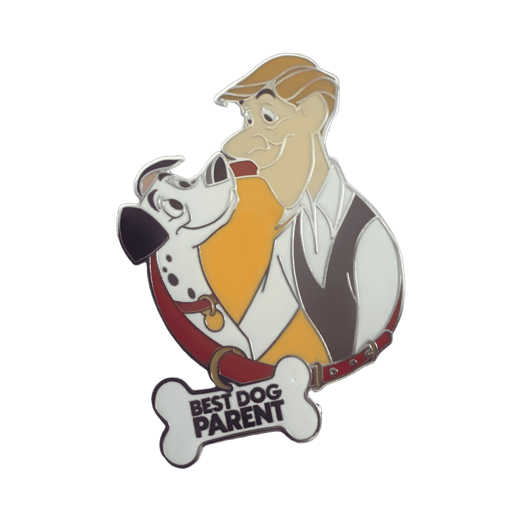 Roger Radcliffe & Pongo Best Dog Parent Disney pin