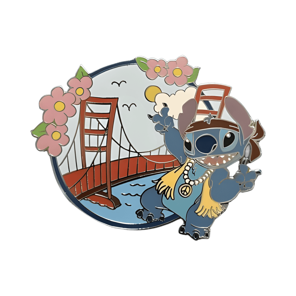 Stitch in San Francisco Disney pin