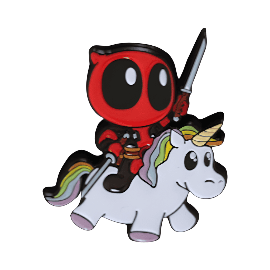 Deadpool Unicorn Disney pin