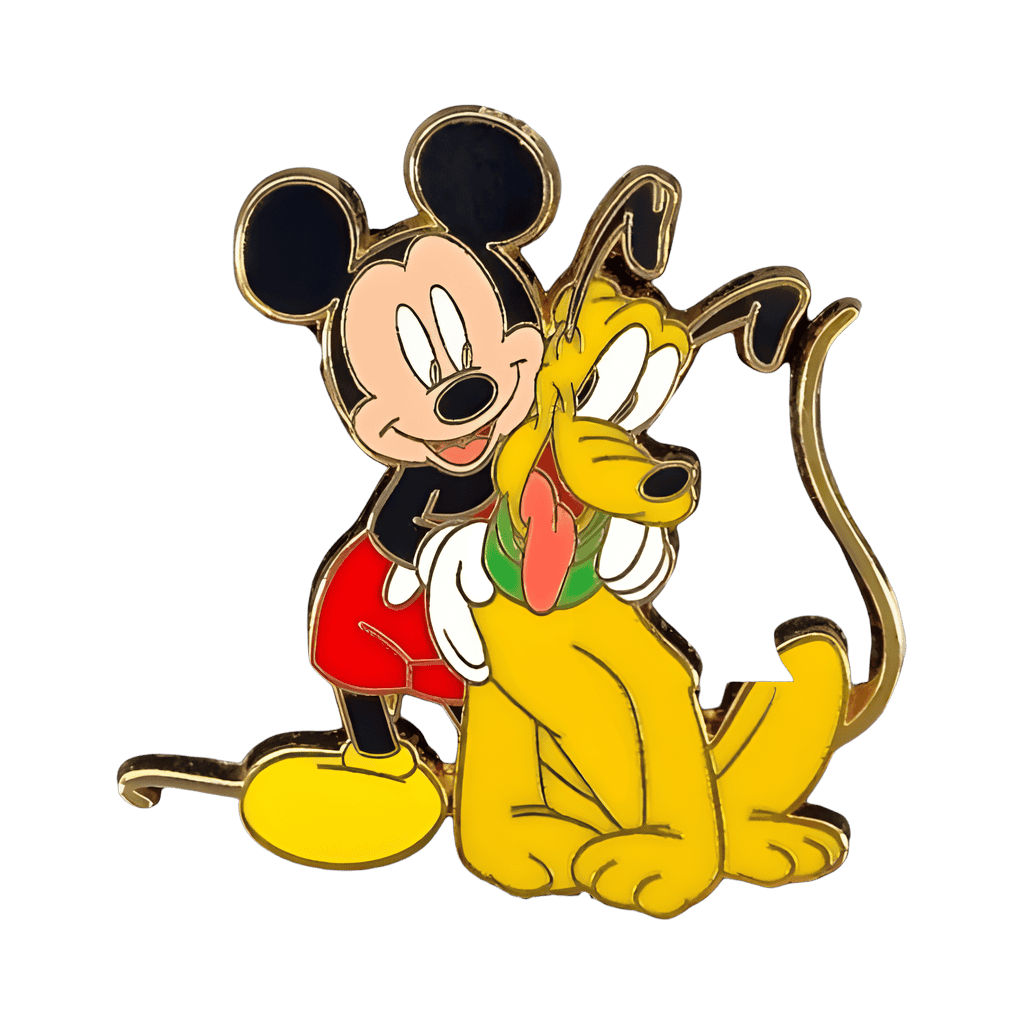 Mickey and Pluto Disney pin