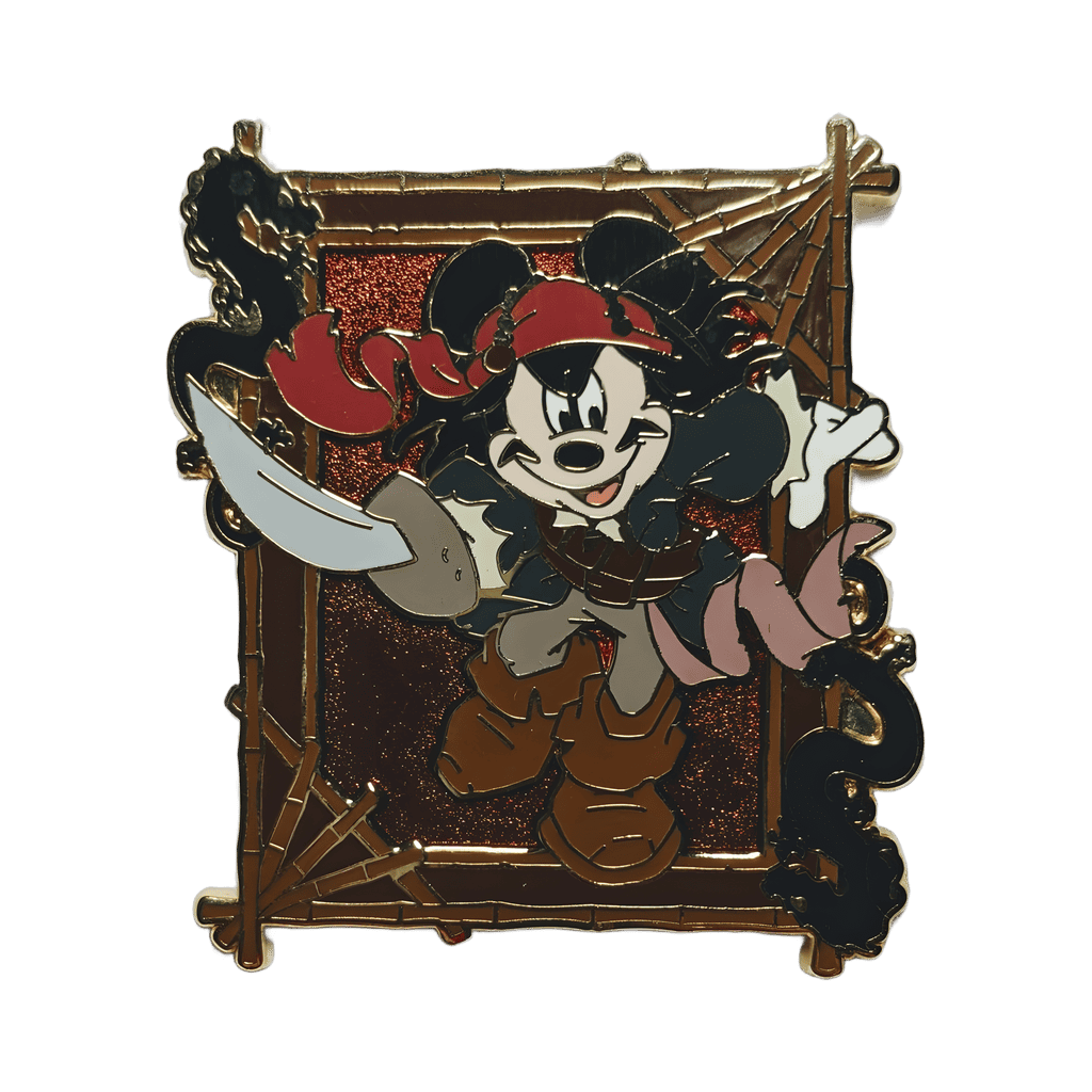 Mickey as Jack Sparrow Disney pin