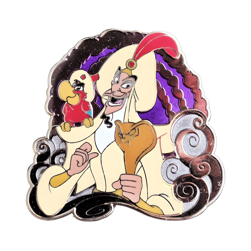 Iago and Jafar  - 2 of 4 Disney pin