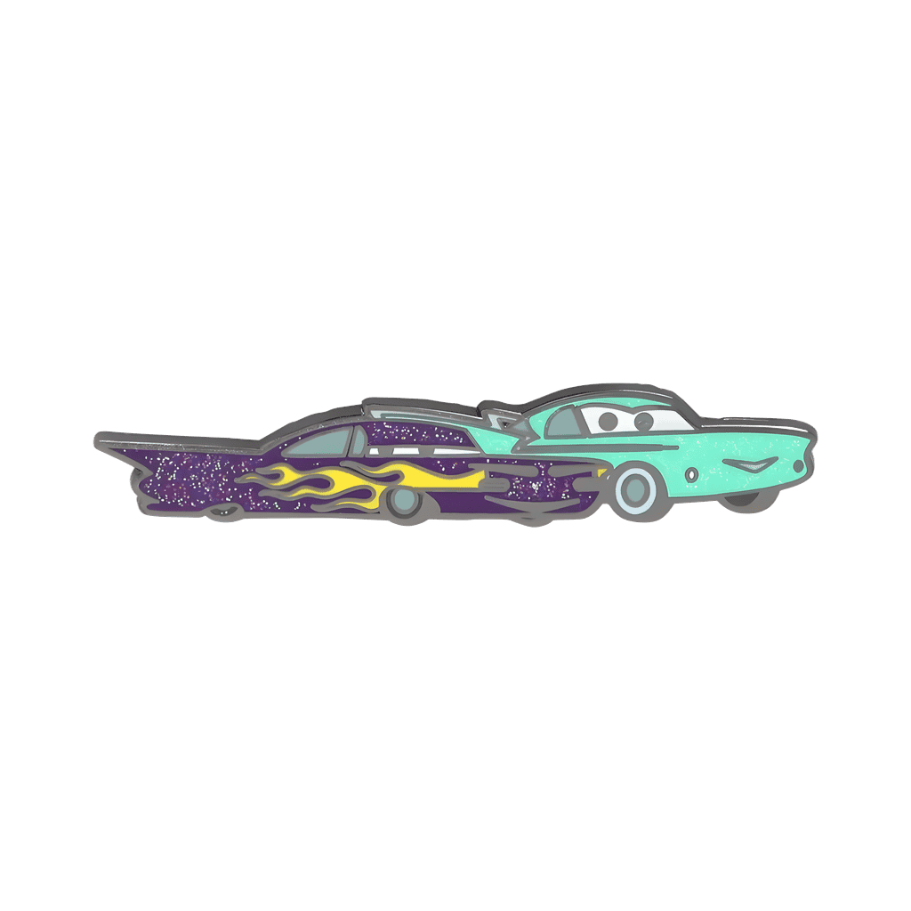 Ramone and Flo Disney pin