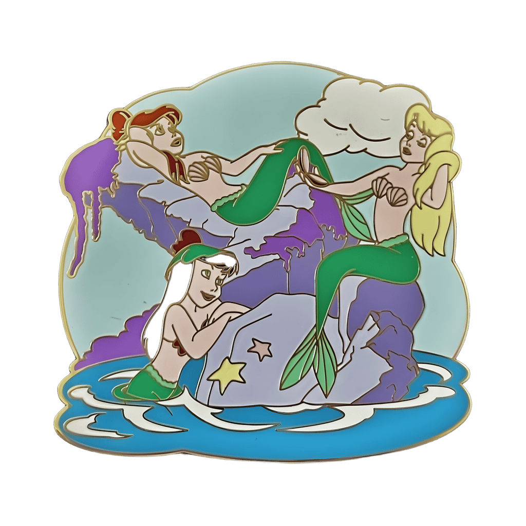 Neverland Mermaids Disney pin