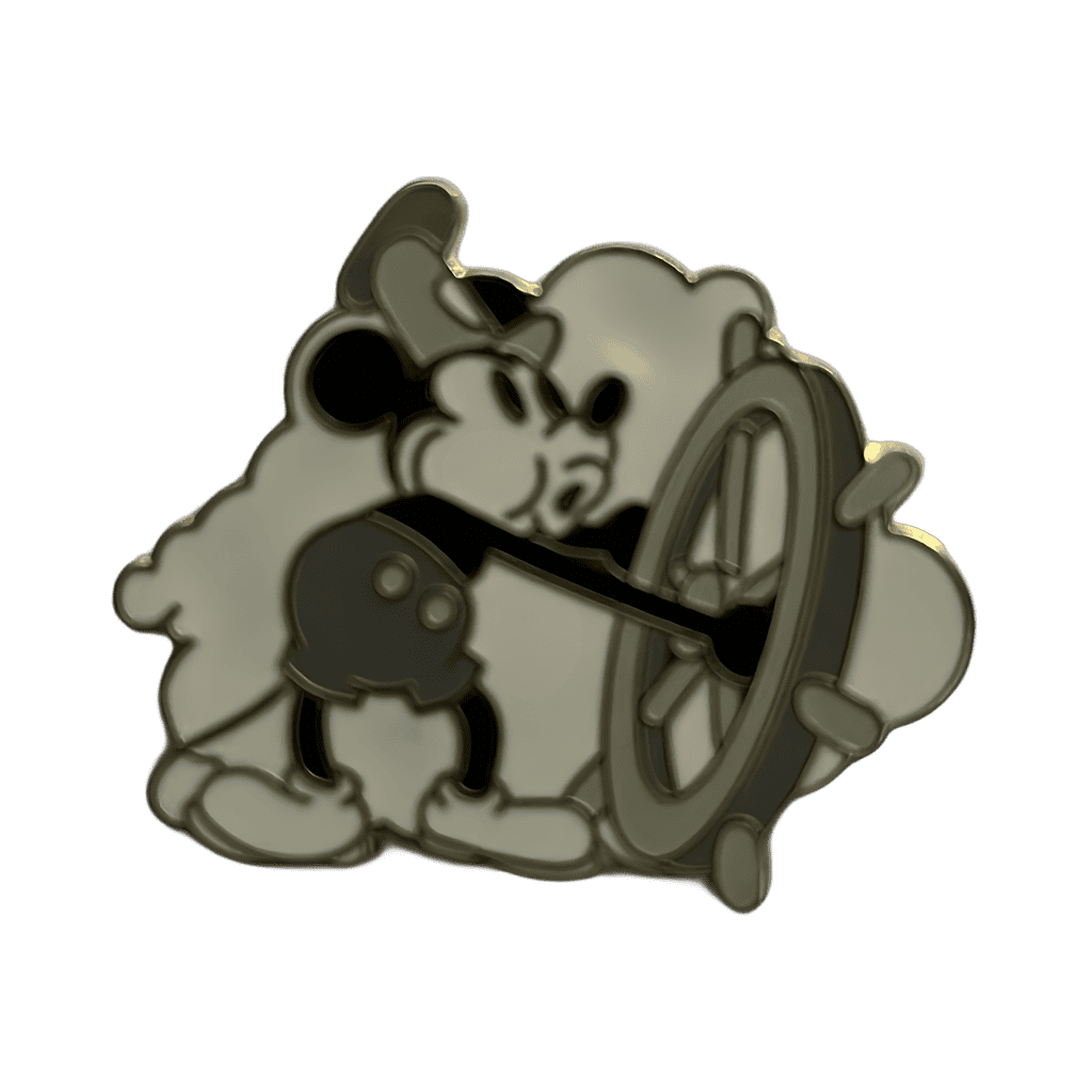 Steamboat Willie Disney pin