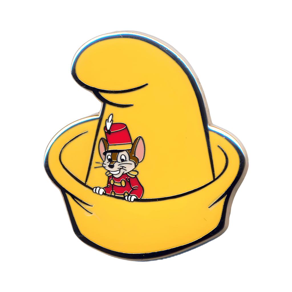 Dumbo's hat with Timothy Disney pin
