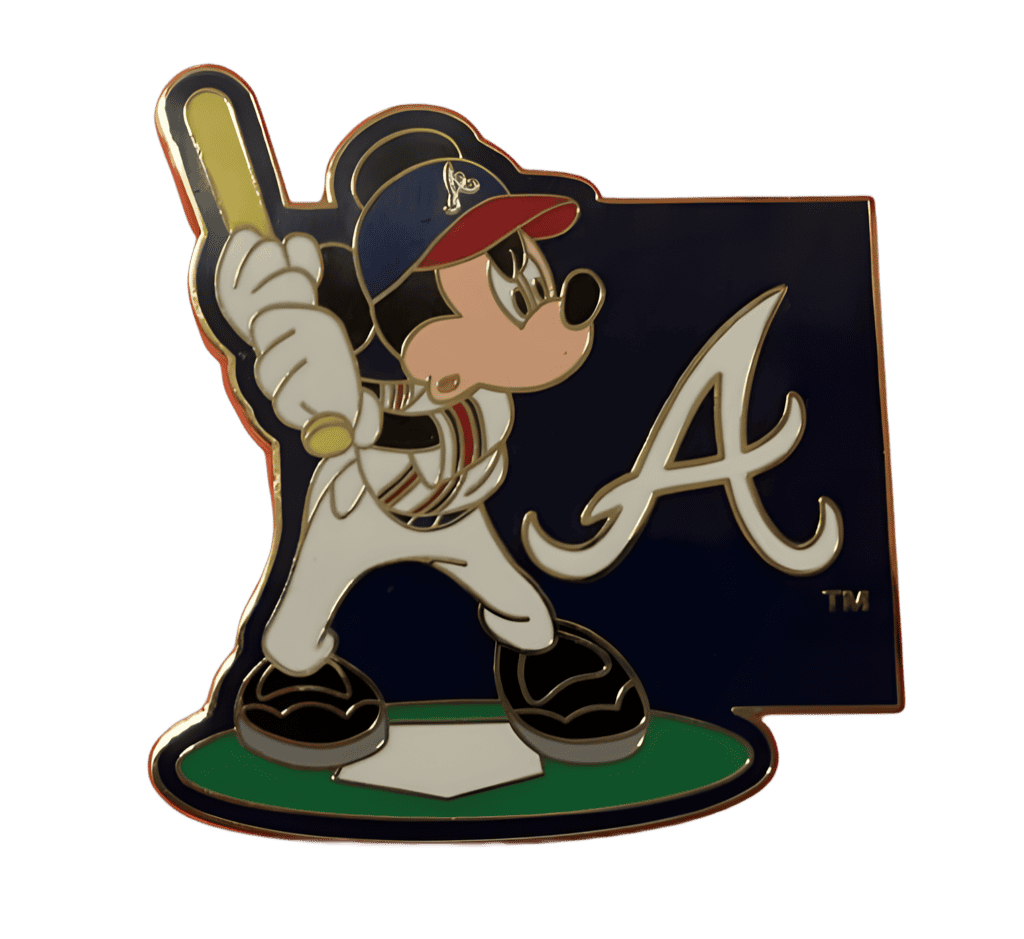 Atlanta Braves Disney pin