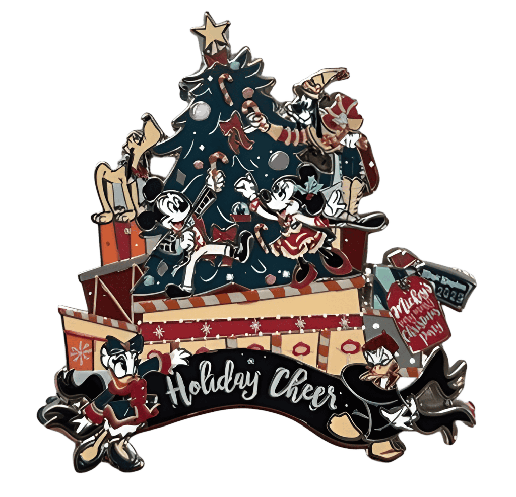 Holiday Cheer Disney pin