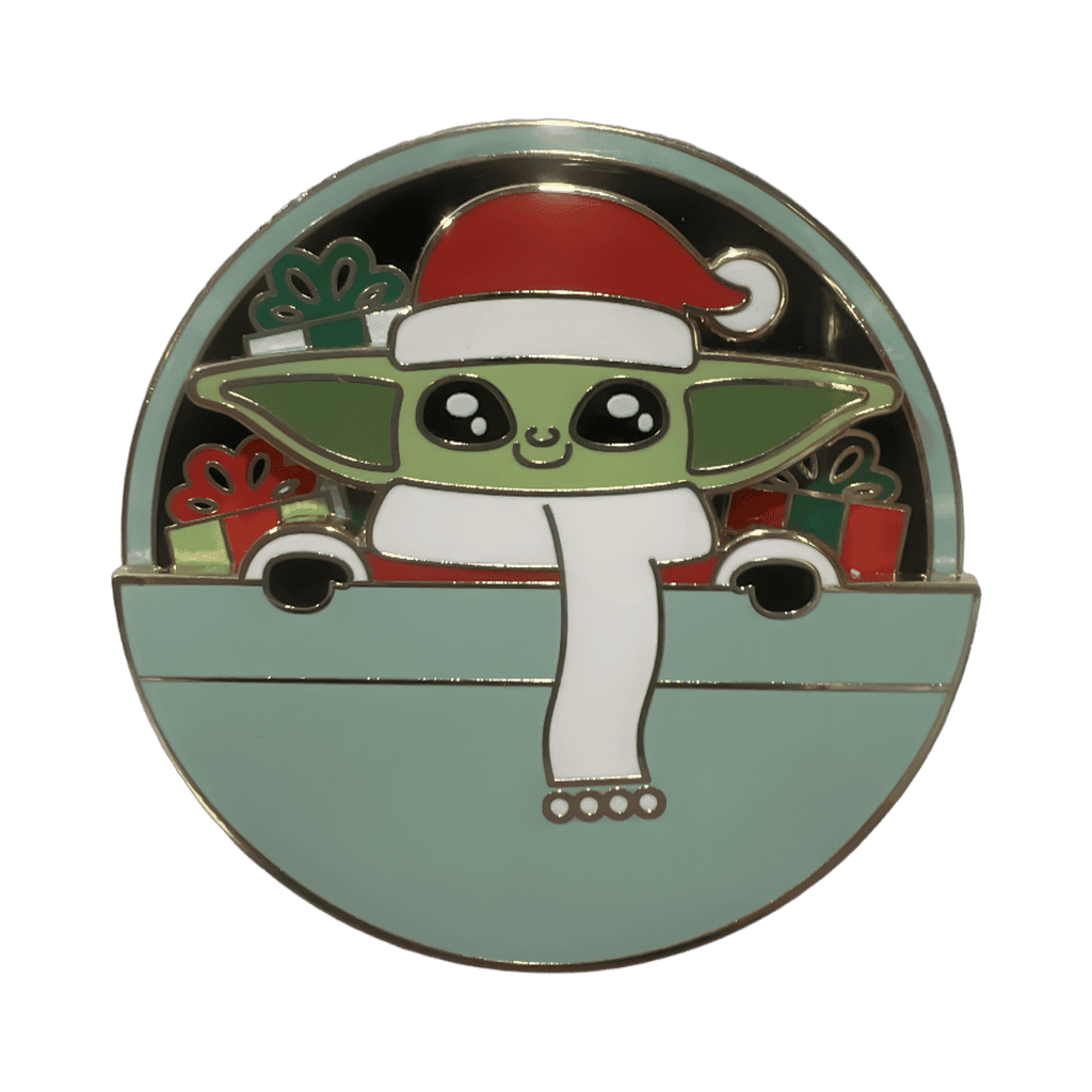 Grogu Christmas Disney pin