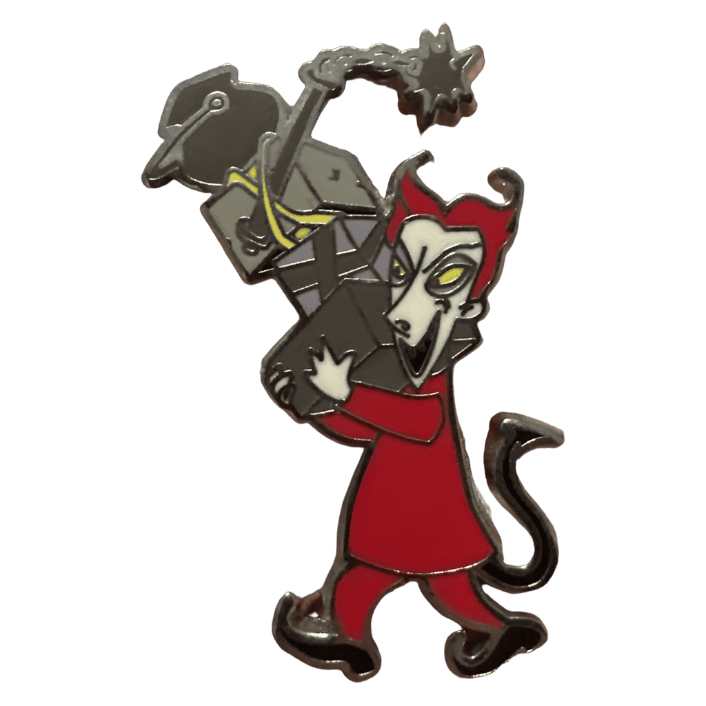 Lock with Morning Star Flail Disney pin