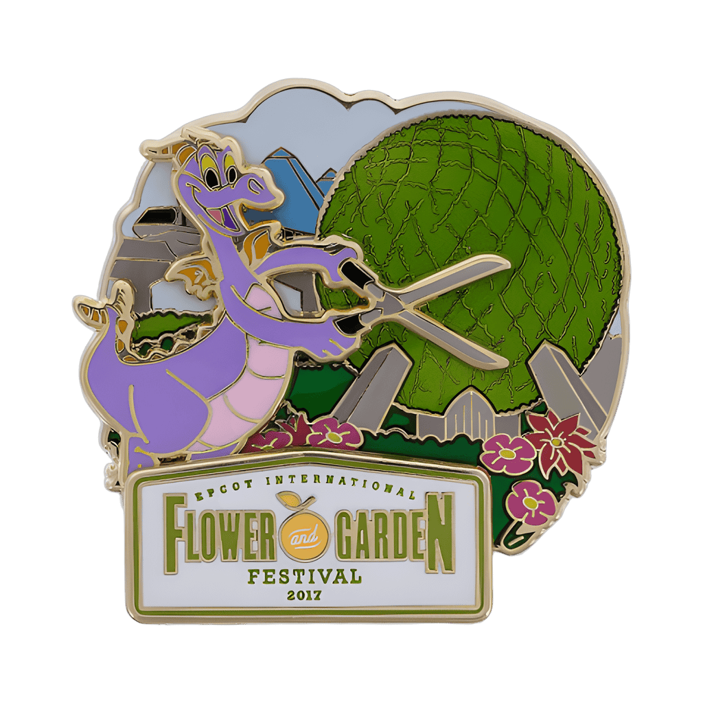 Passholder Figment Disney pin