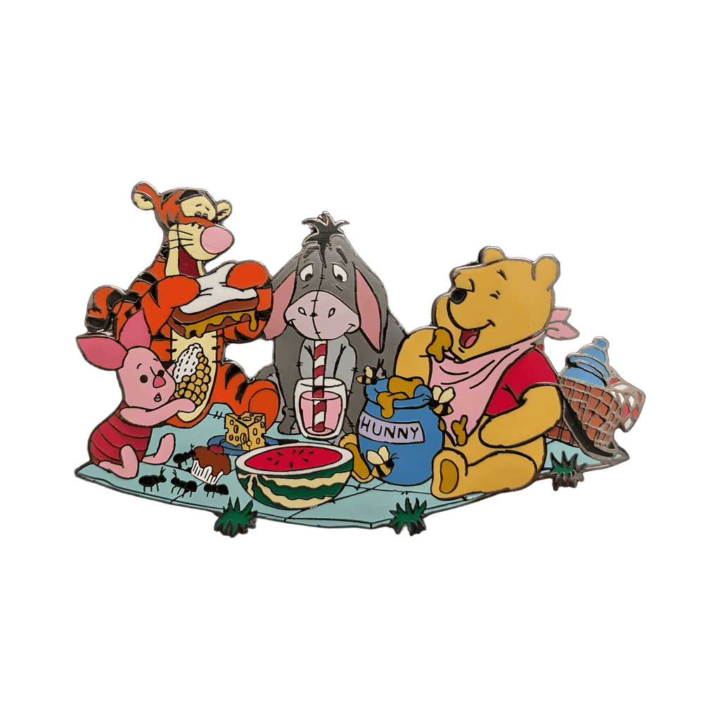Pooh, Tigger, Piglet and Eeyore Summer Picnic Disney pin