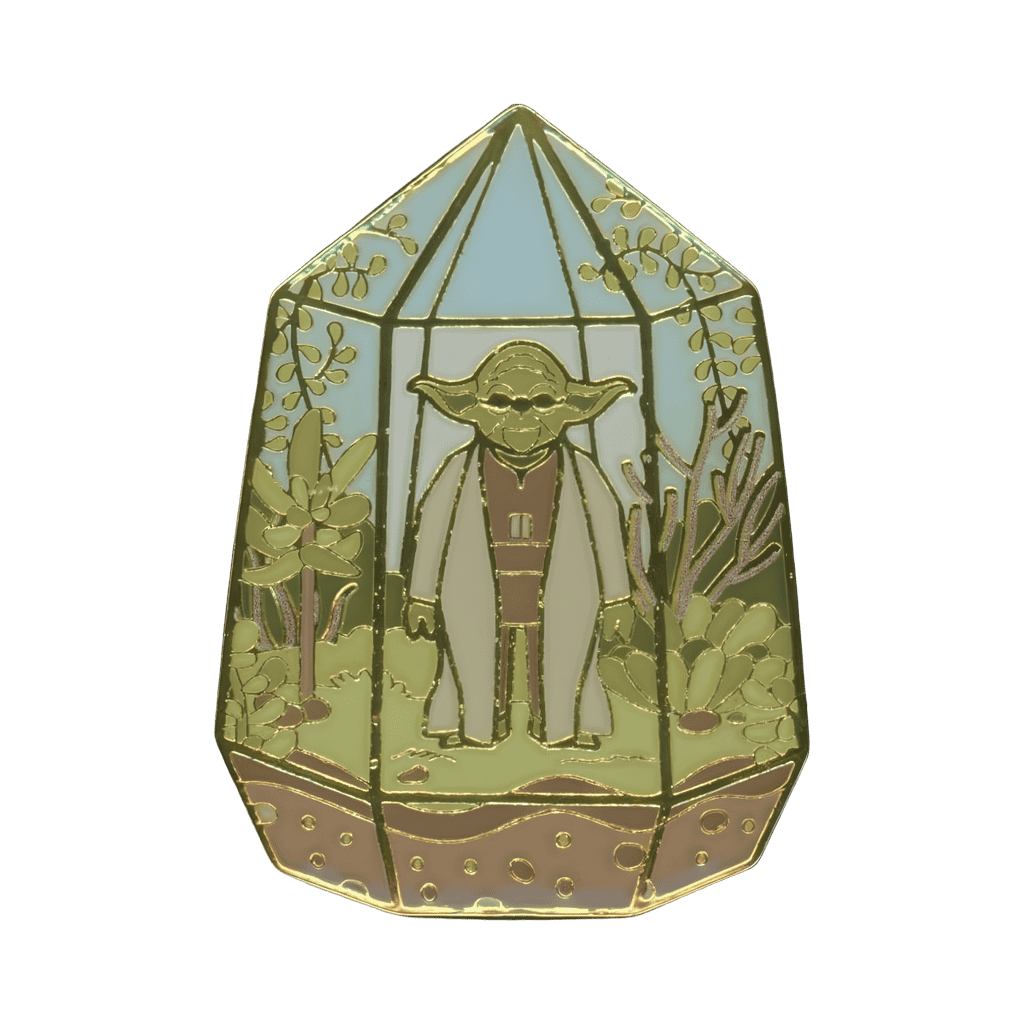 Yoda Terrarium Disney pin