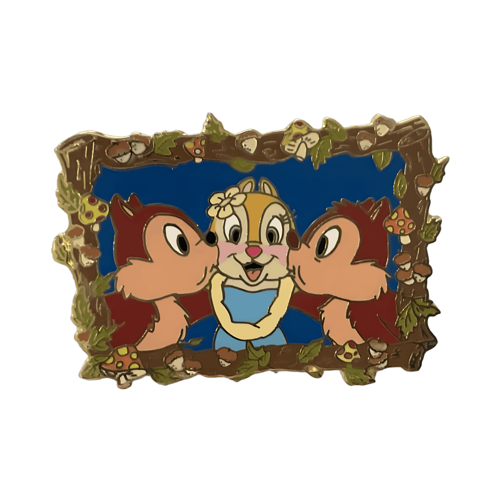 Two Chips and a Miss - Chip, Dale, and Clarice Disney pin