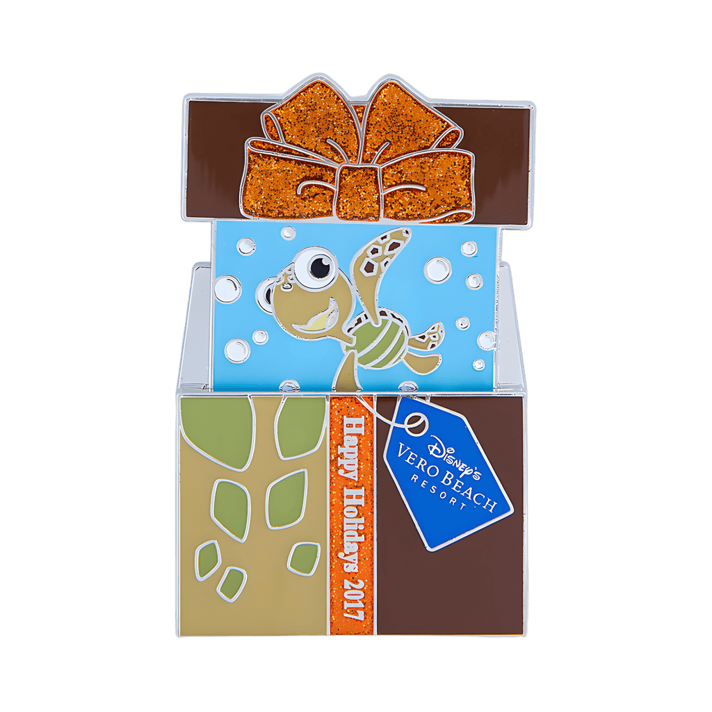 Vero Beach Resort - Squirt Gift Box Disney pin