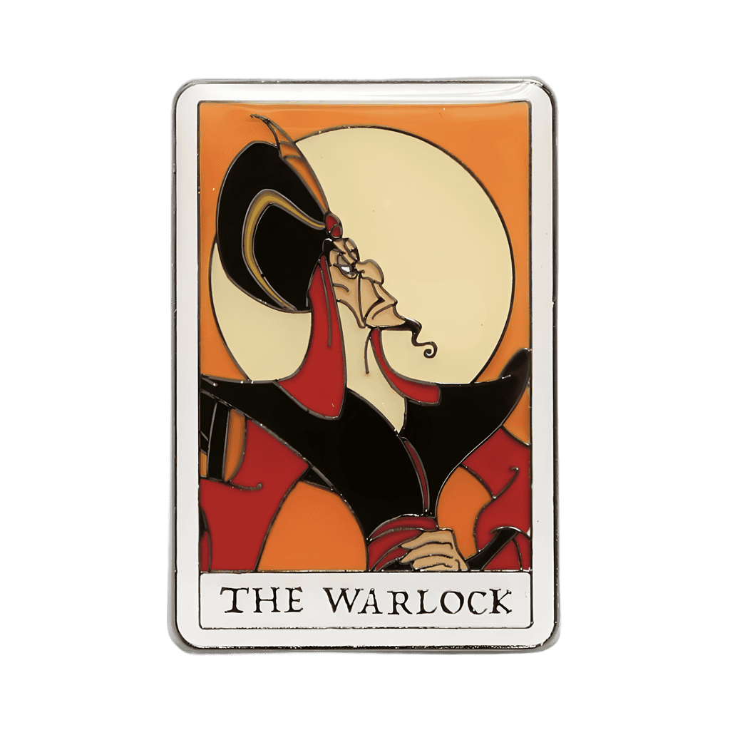 Jafar Tarot card Disney pin