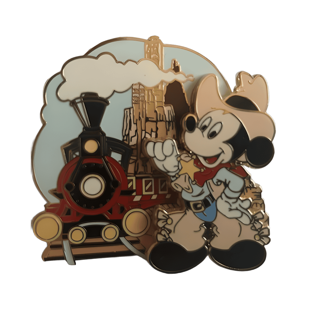 Mickey Mouse Adventure - Big Thunder Mountain Railroad Disney pin