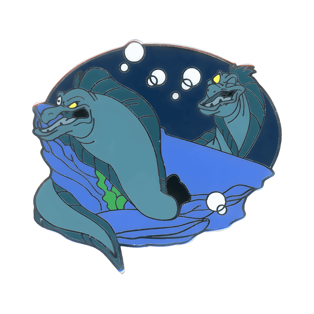 Flotsam and Jetsam Disney pin