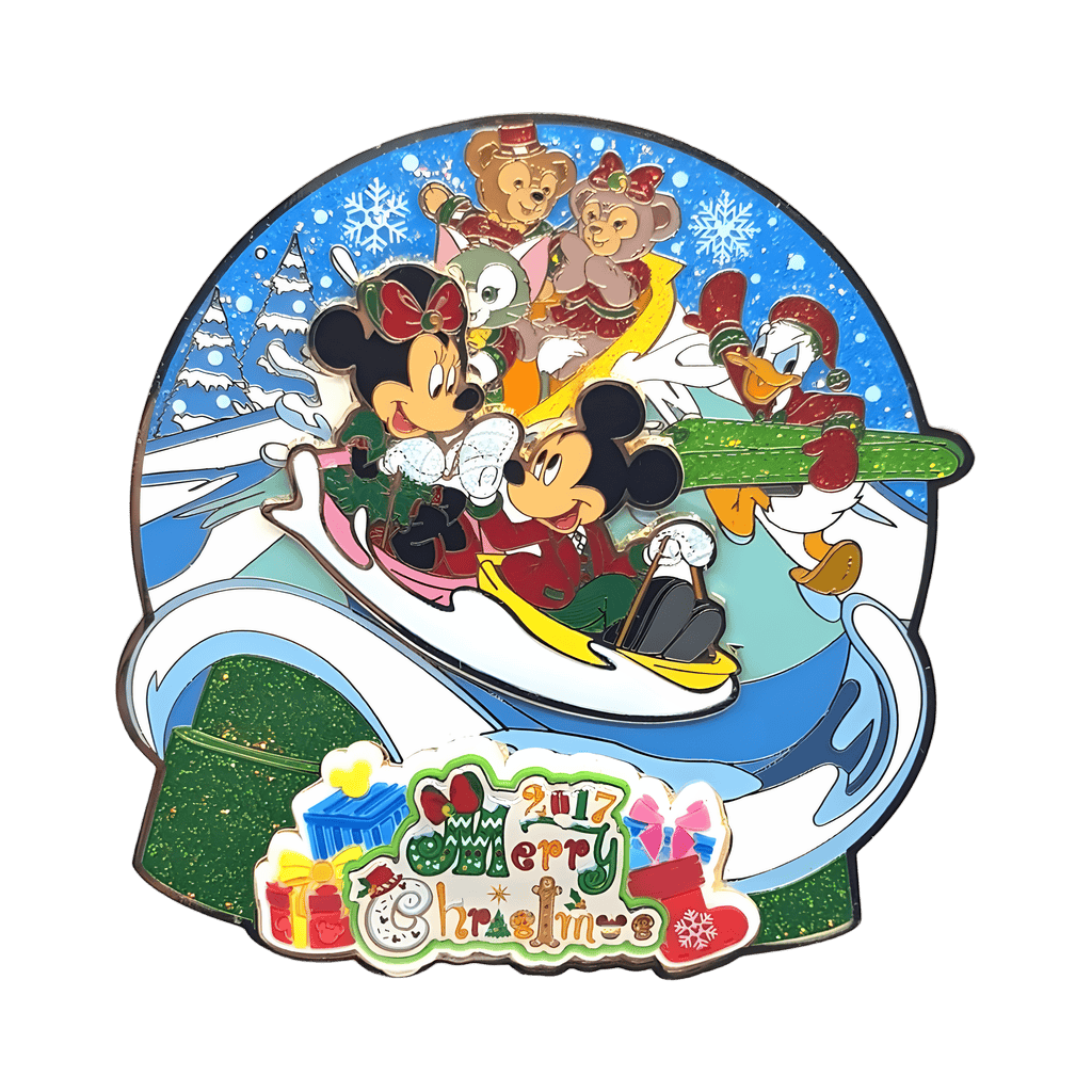 Mickey, Minnie, Duffy, Gelatoni, Stella Lou and Donald Disney pin
