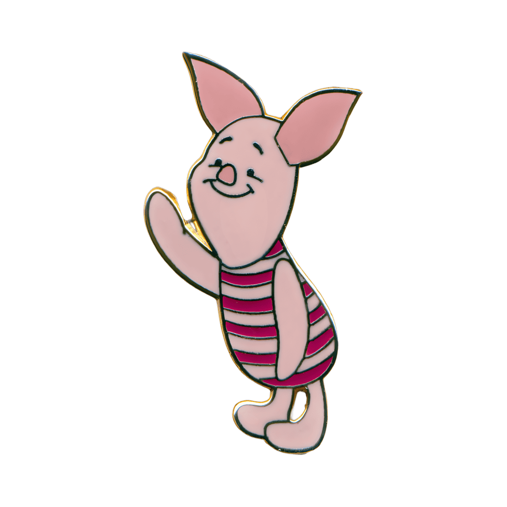 Tiny Piglet Waving Disney pin