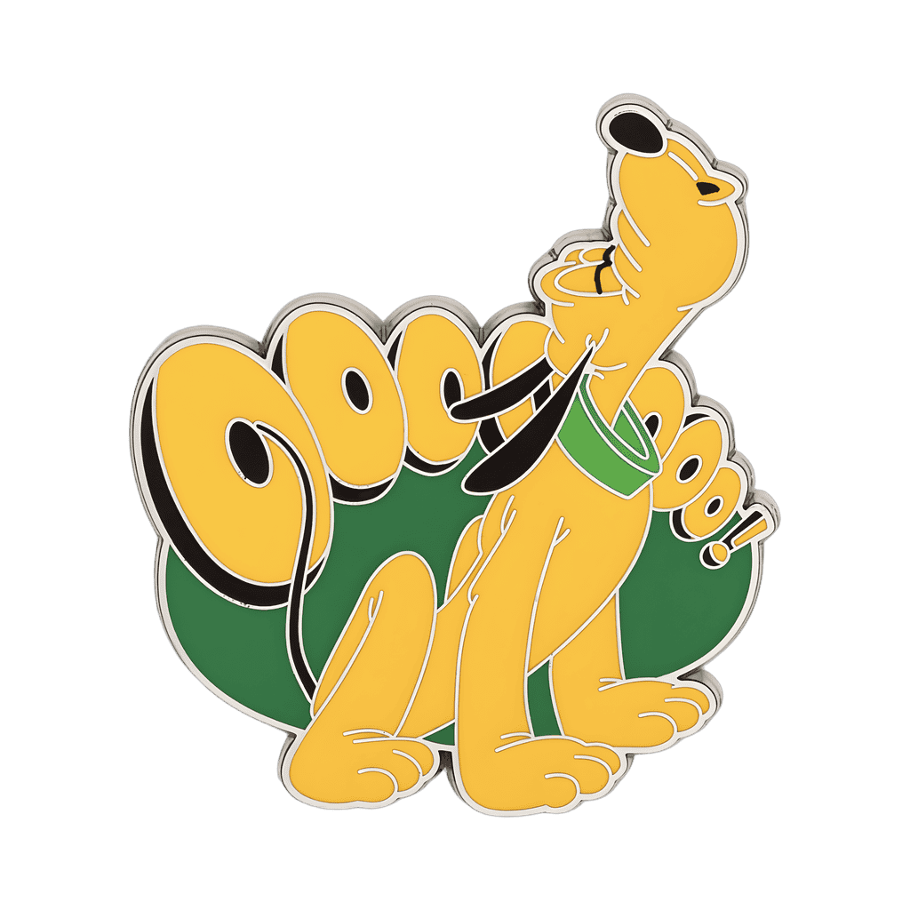 Pluto Howling Disney pin