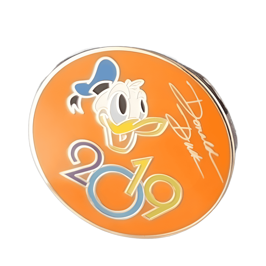 2019 Dated Lanyard Starter Set - Donald Duck Disney pin