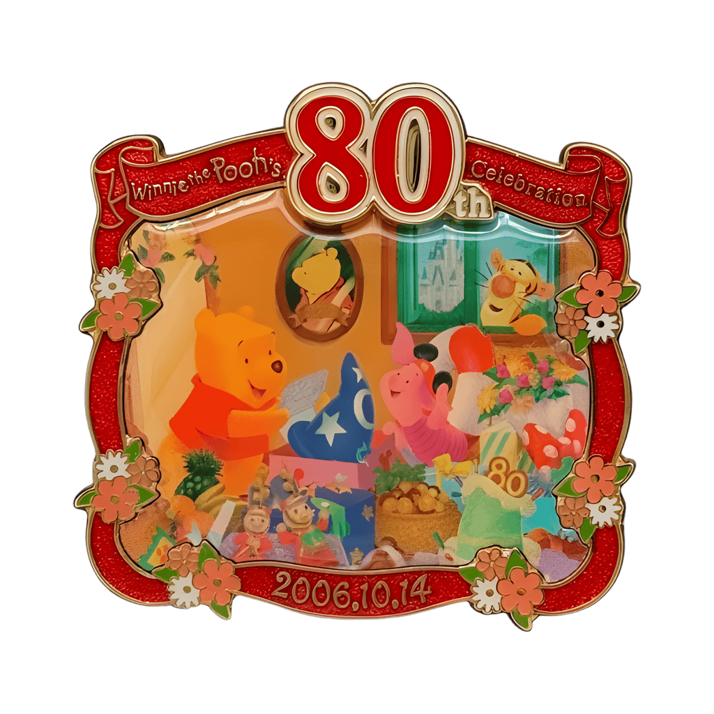 Japan - Winnie the Pooh - 80th Anniversary Celebration - TDR Disney pin