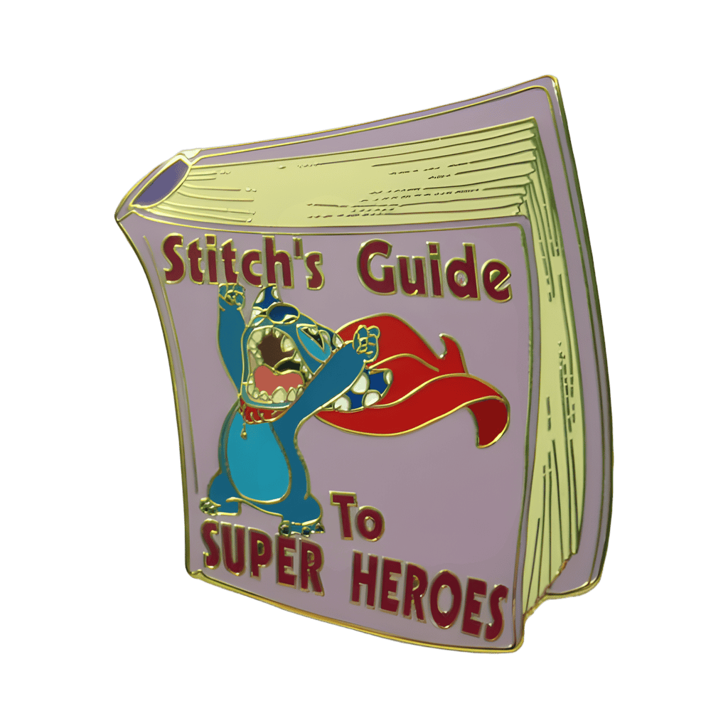 Stitch's Guide to Super Heroes Disney pin