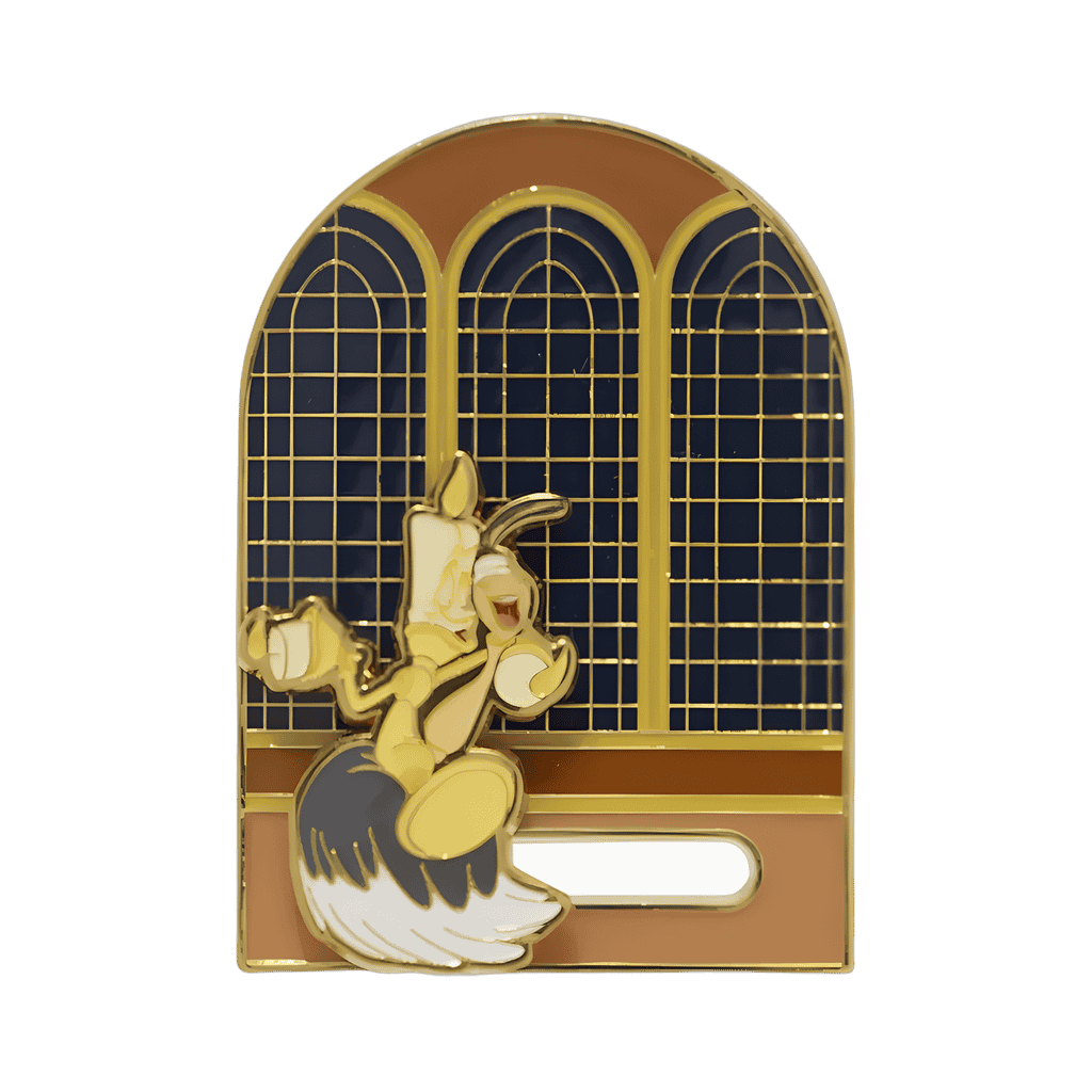 Lumiere & Babette Dancing Slider Disney pin