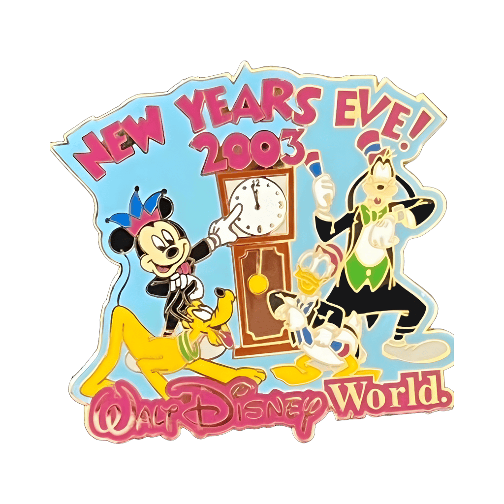 New Years Eve Fab 5 2003 LE Disney pin